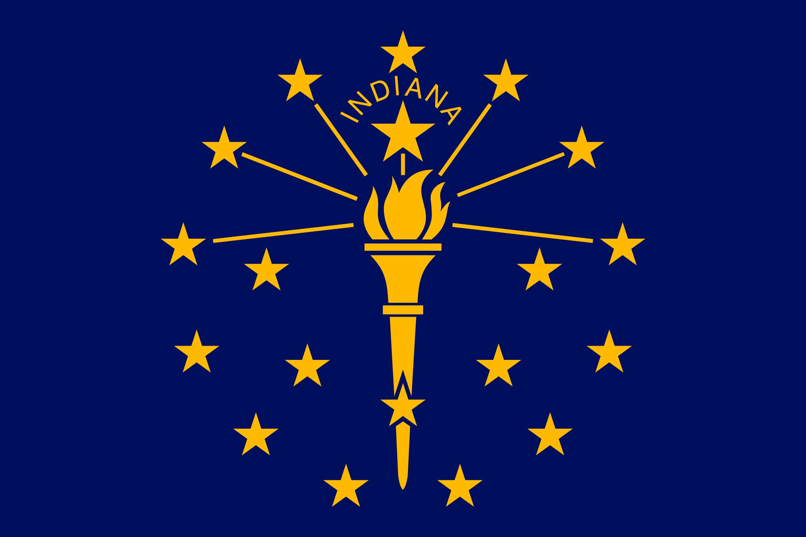 Indiana Flag